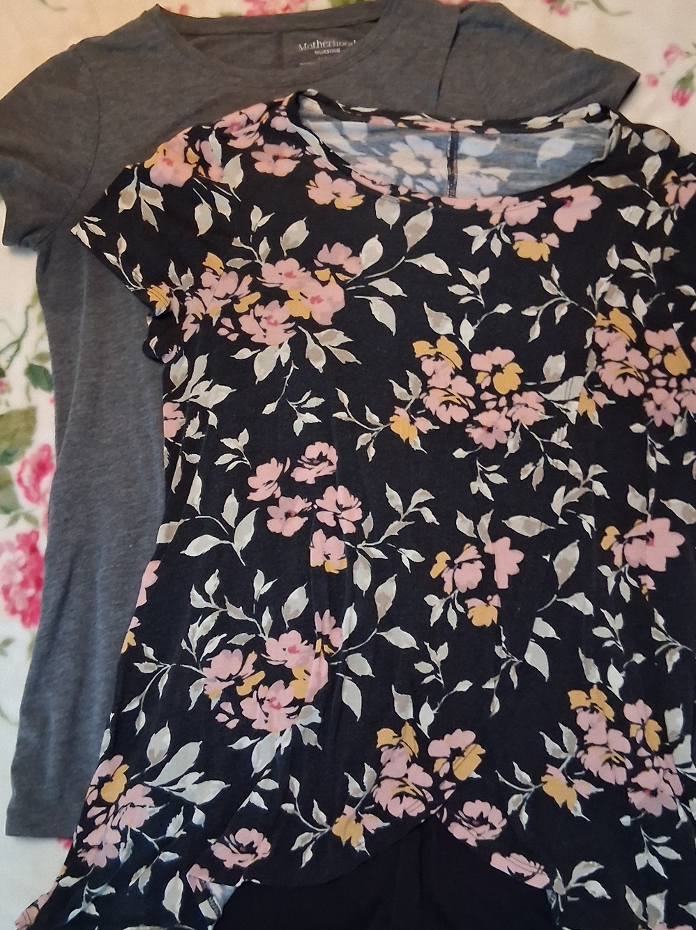 Two Motherhood Maternity Nursing Tops